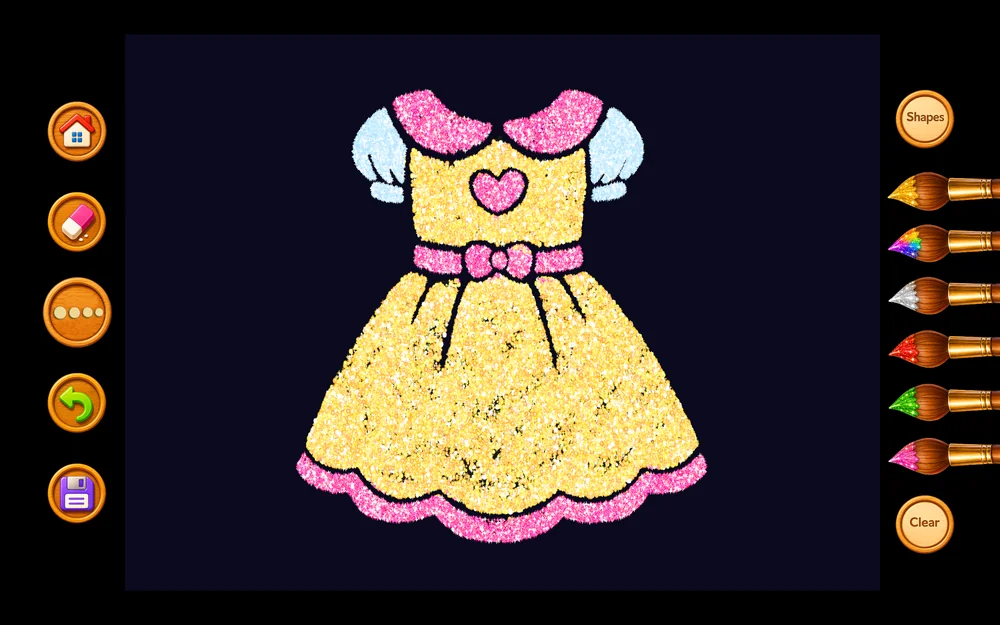 MagicPalette glitter magic mode